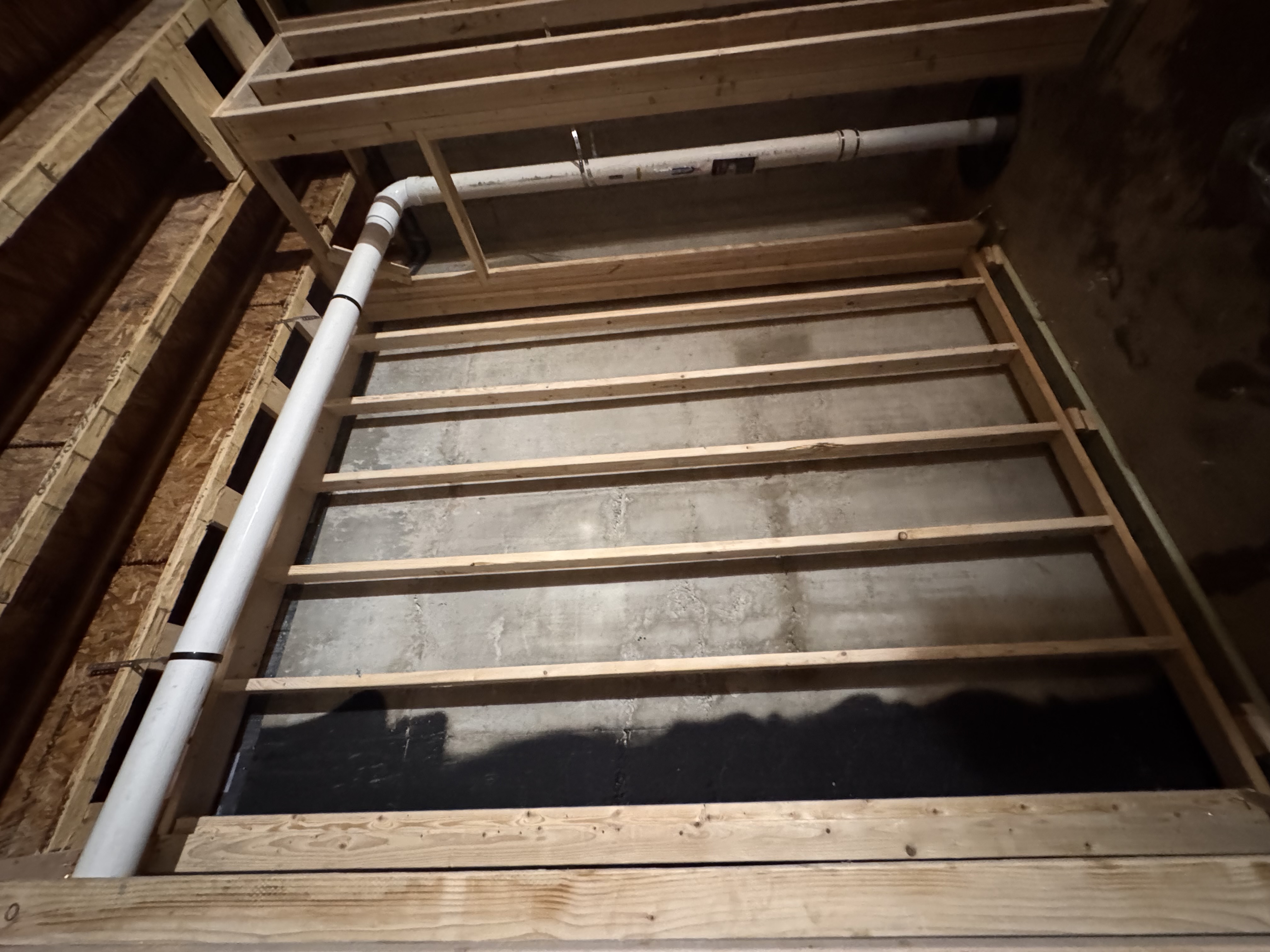 Crawlspace Radon Mitigation work in Arvada